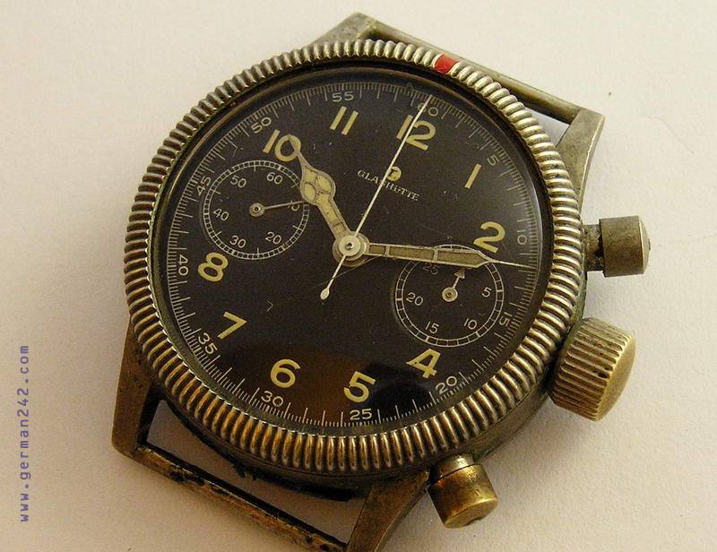 Опасные часы с радиацией Glashutte
